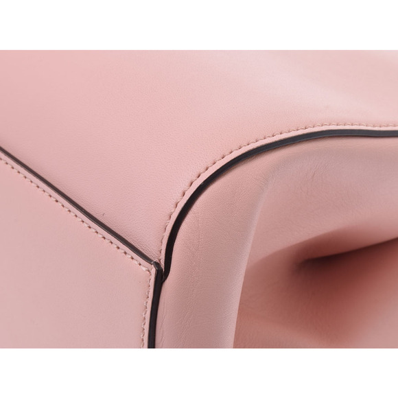 Gucci Bamboo Nim Fair Handbag Pink Leather Strap - Picture 6 of 9